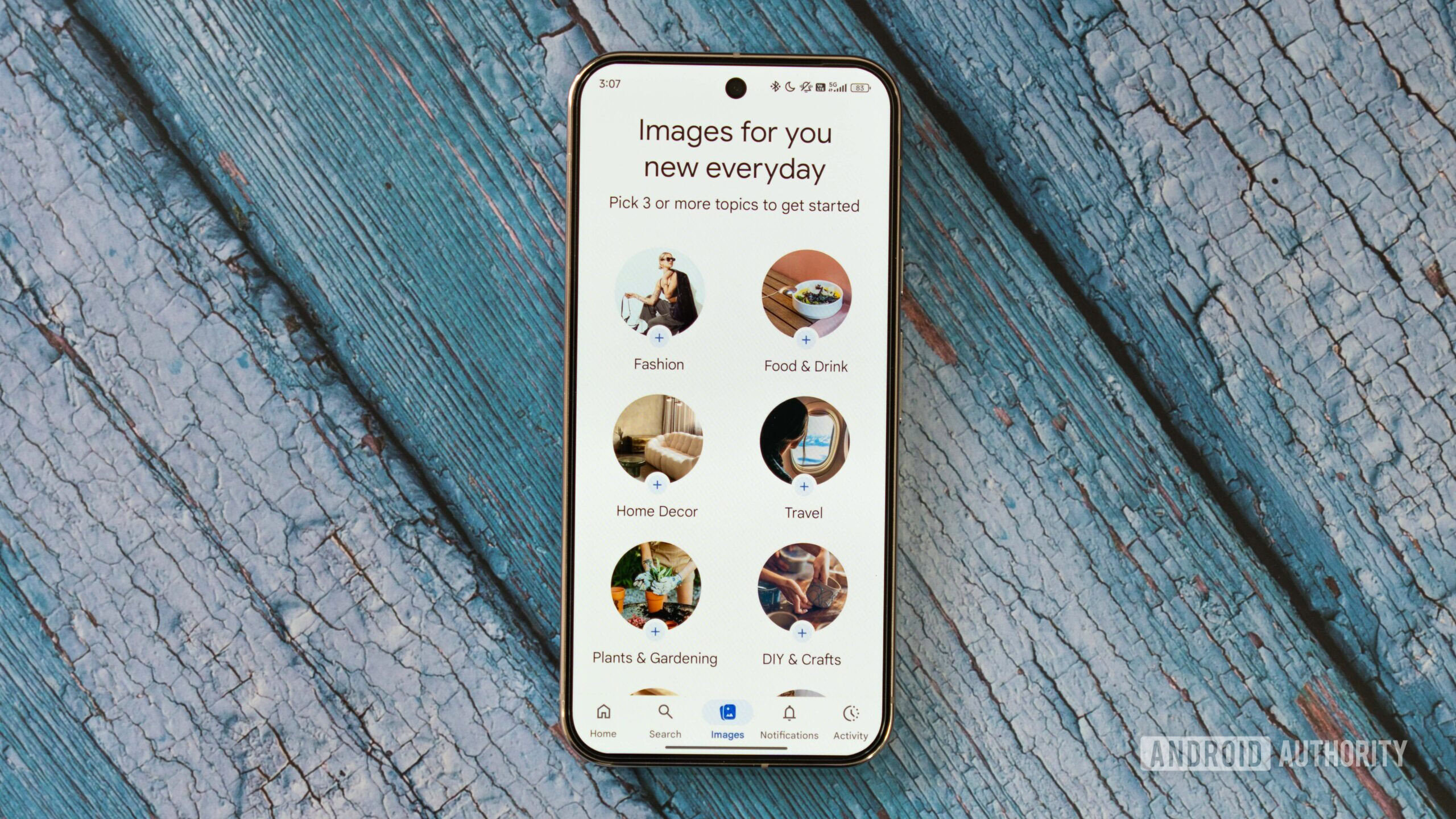 Google app new Images tab Google app new Images tab